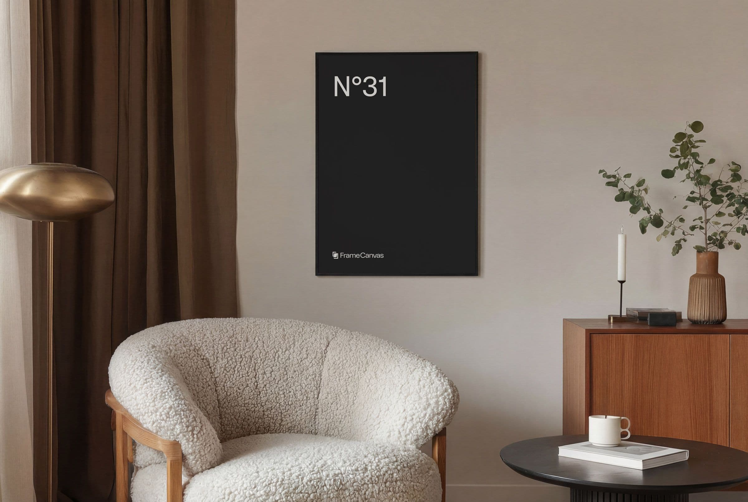 Room Picture Frame Mockup PSD - FC31 - Image 1